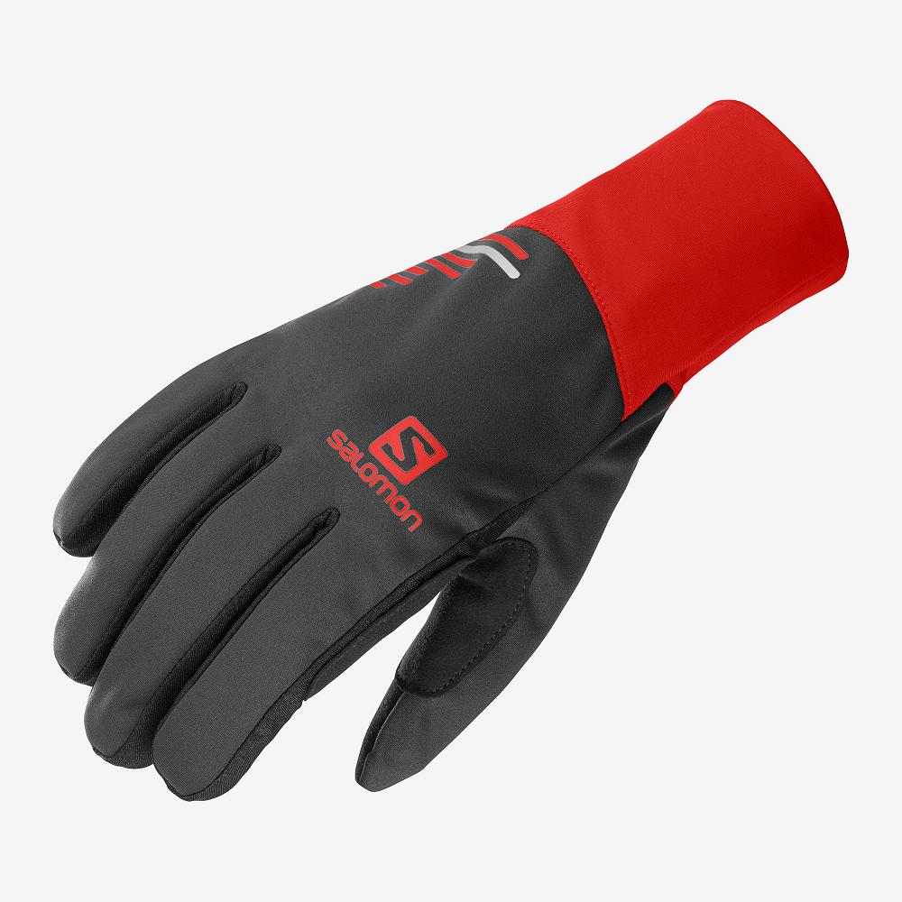 Salomon EQUIPE U Guantes Hombre - Negras - Colombia (96217-KXHC)